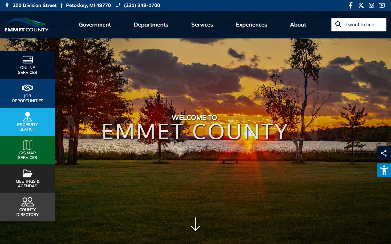 Emmet County Sheriff's Office sex offender registry